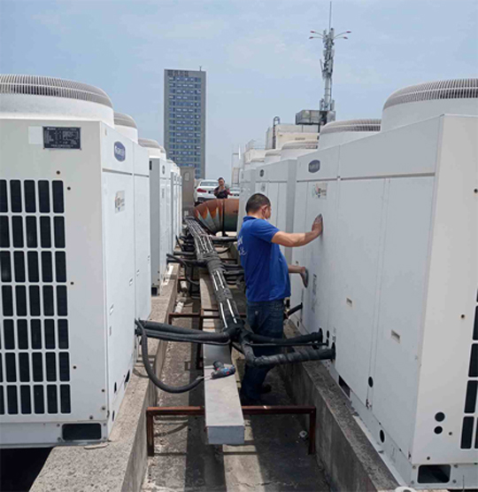 西岗中央空调制热和不制冷系统维修方法